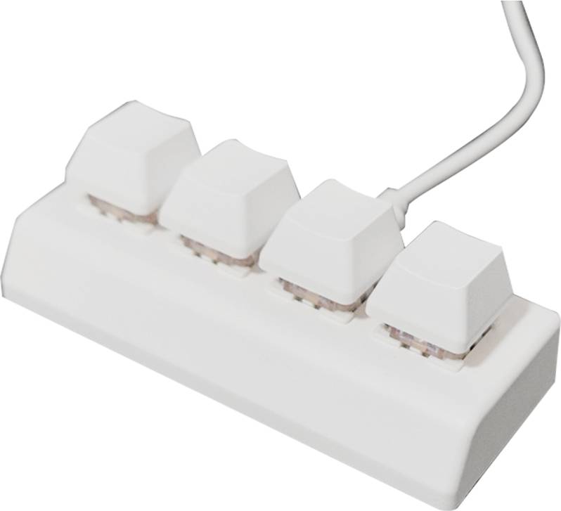 Sodial 4Key Mini Mechanical Keyboard One Click