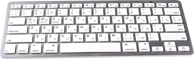 Russian Wireless Bluetooth Keyboard