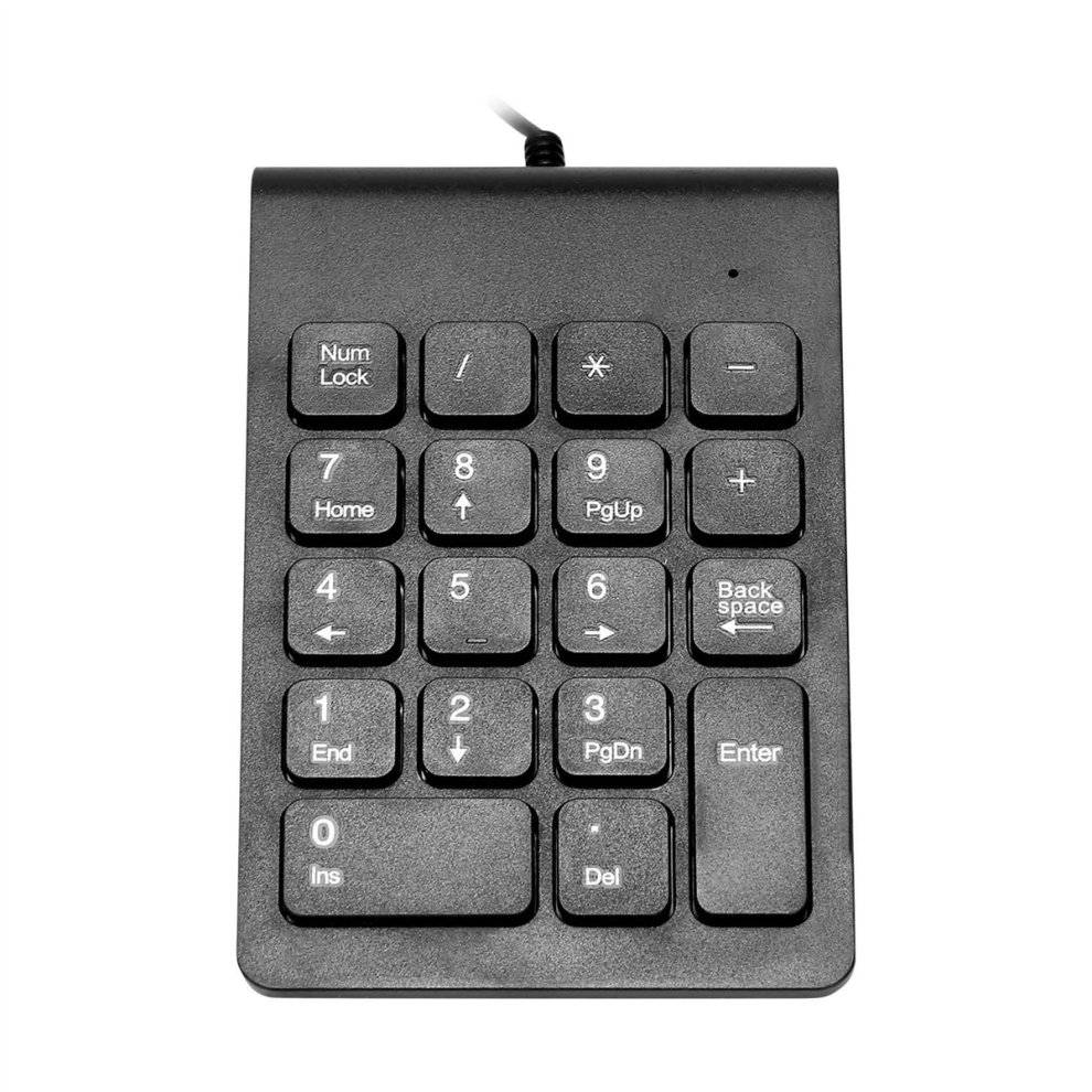 Mini USB Wired Numeric Keypad 18 Keys