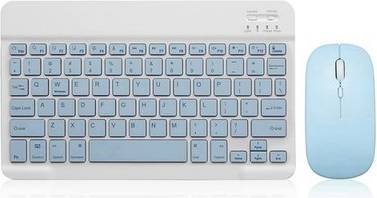 Sodial 10 Inch Bluetooth Rechargeable Slim Keyboard Set
