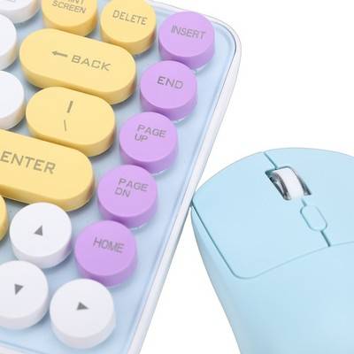Wireless Keyboard Mouse Set 2.4GHz Bluetooth