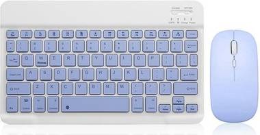 Sodial 10 Inch Bluetooth Rechargeable Slim Keyboard Set