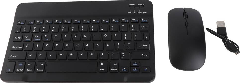 10 Inch Portable BT Keyboard Mouse Combo