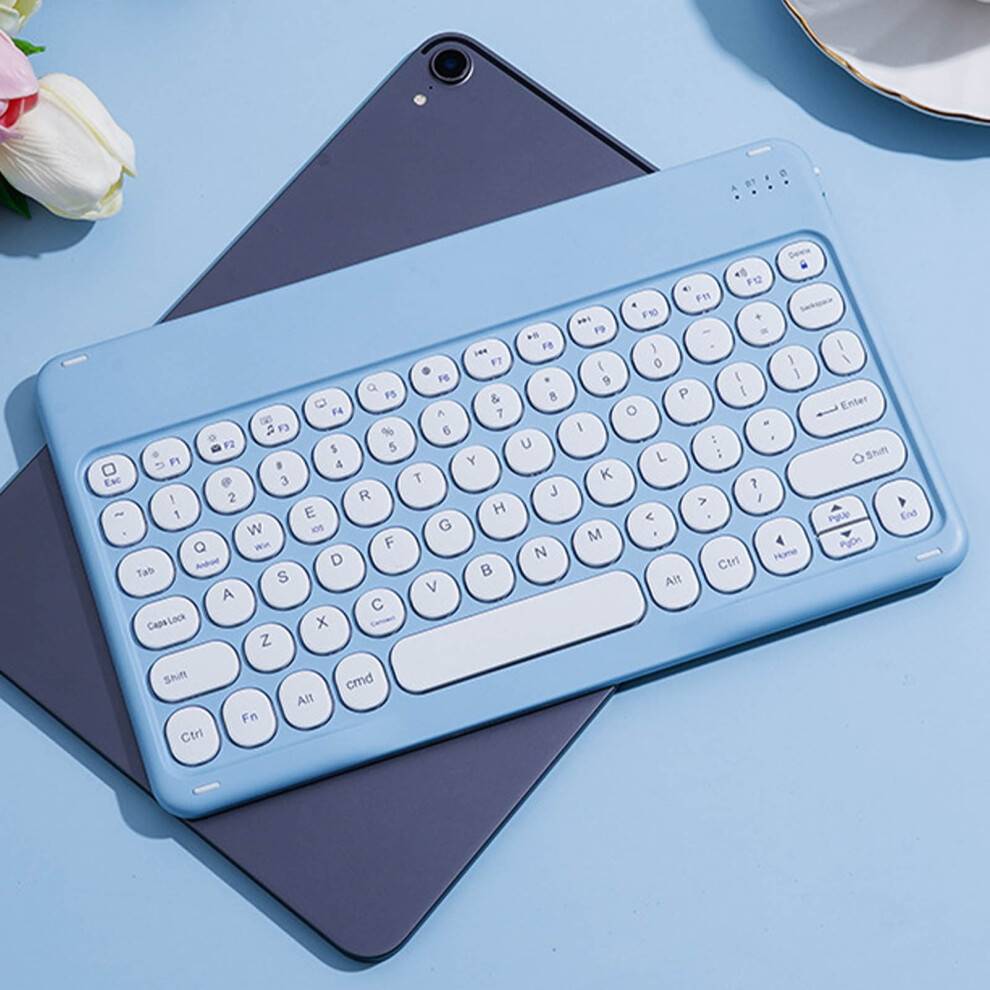 Wireless Bluetooth Keyboard Portable Compact 104 Keys