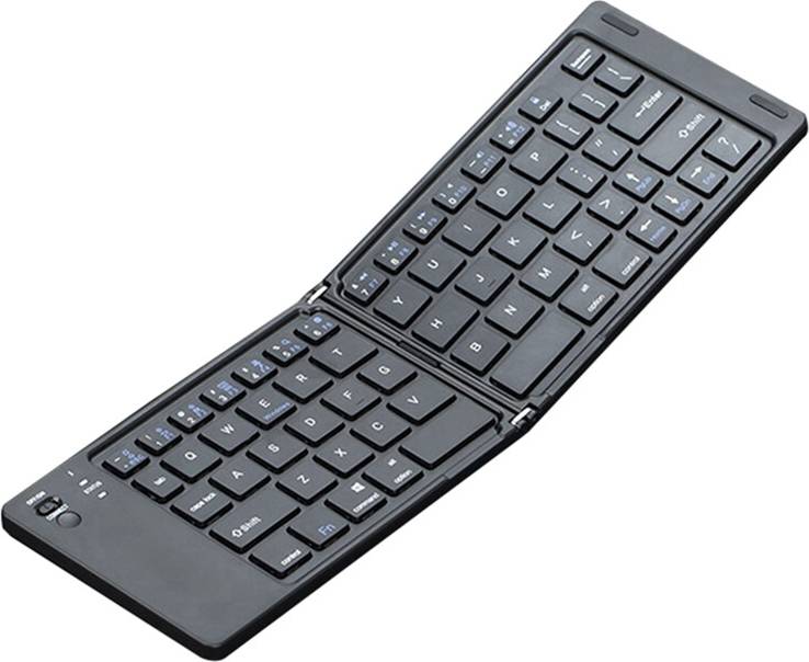 Mini Bluetooth Keyboard Rechargeable Black