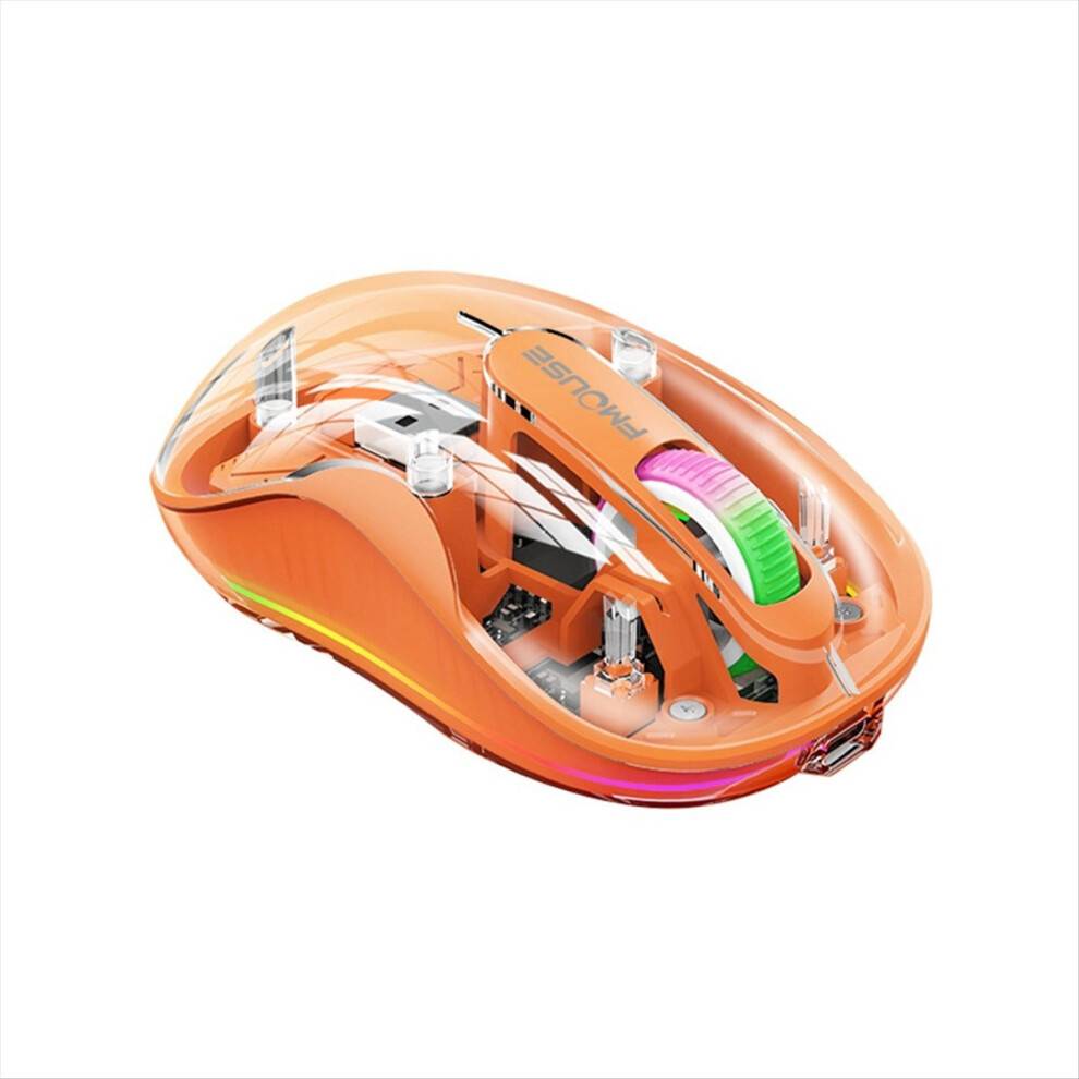 Typecat Wireless Bluetooth Mouse 2.4G USB Transparent