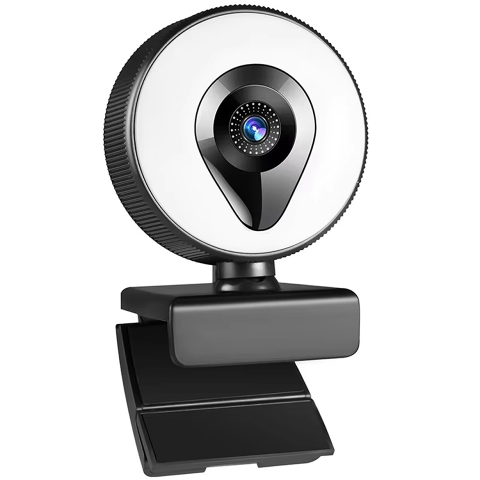 Live Stream Web Camera Full HD 1080P LED Fill Light