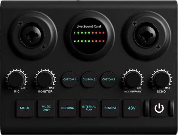 Typecat Microphone Sound Card Singing Performance