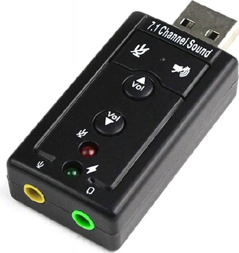 USB 2.0 External Audio Sound Card