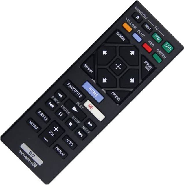 Torribaly RMT-VB201U Remote Control for Blu-Ray BD Disc