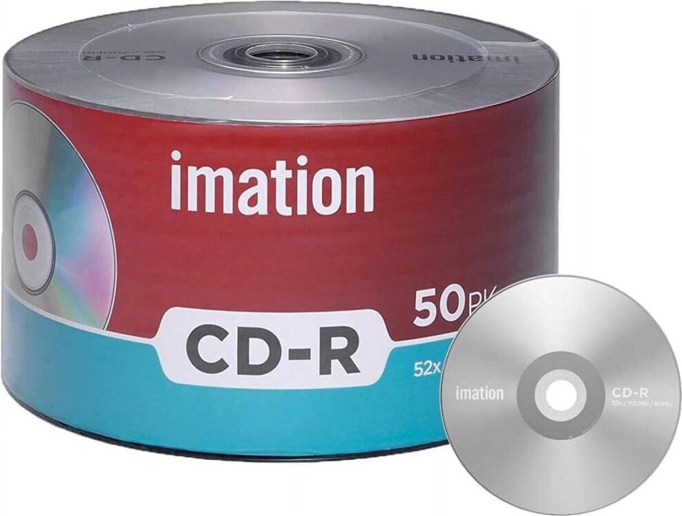 CD-R 52X 700MB 80Min Data Disc 50 Pack