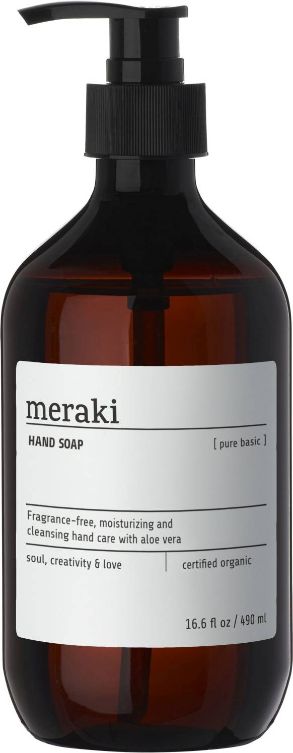 Meraki Hand Soap Pure Basic 490 ml 490ml