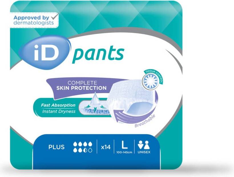 Expert Incontinence Pads Fast Absorbing Disposable Briefs 14 Pack