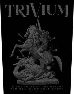 Trivium In The Court Of The Dragon Backpatch