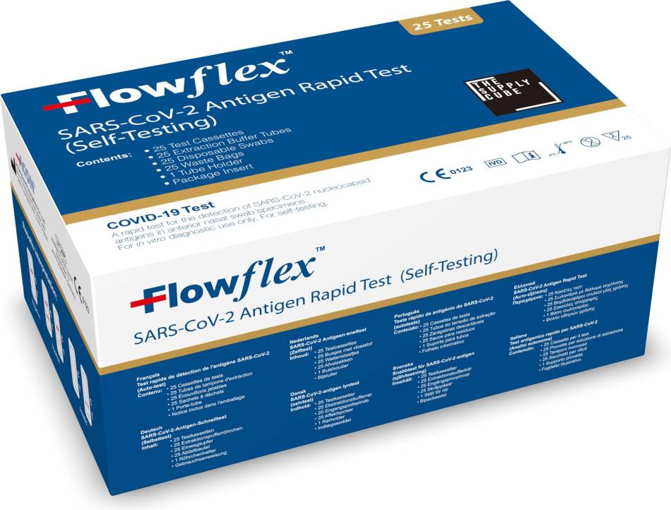 Covid tests 25 Pack Flowflex Covid Test Kit