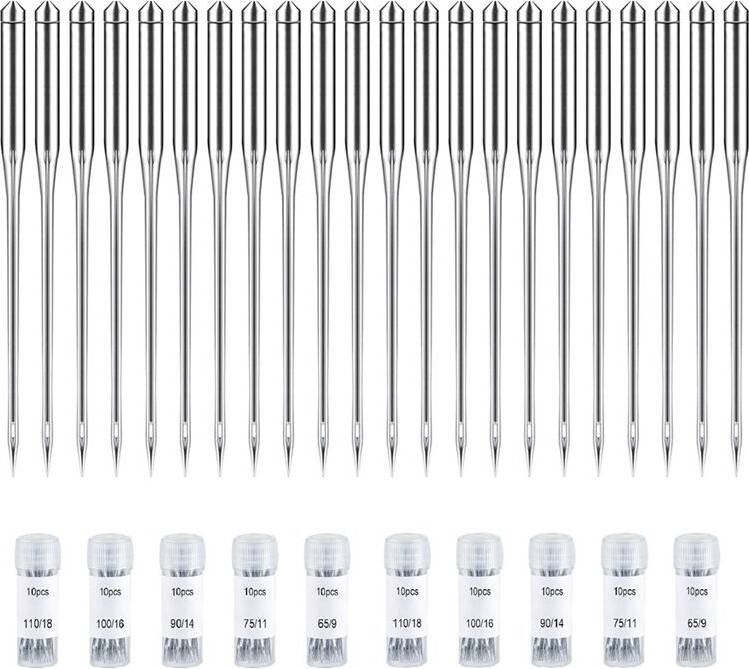 Sewing machine Torribaly 100PCS Sewing Machine Needles Assorted