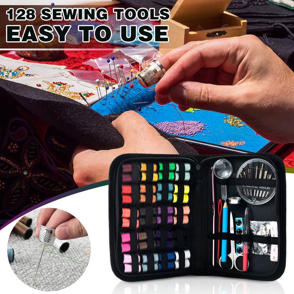 Sewing kit Portable Sewing Kit with Needles Threads