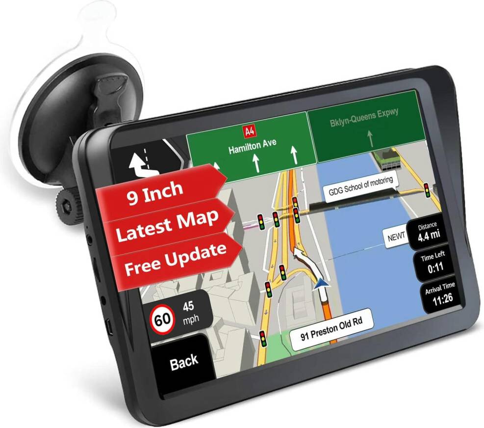 Bysion 9 Inch GPS Sat Nav System