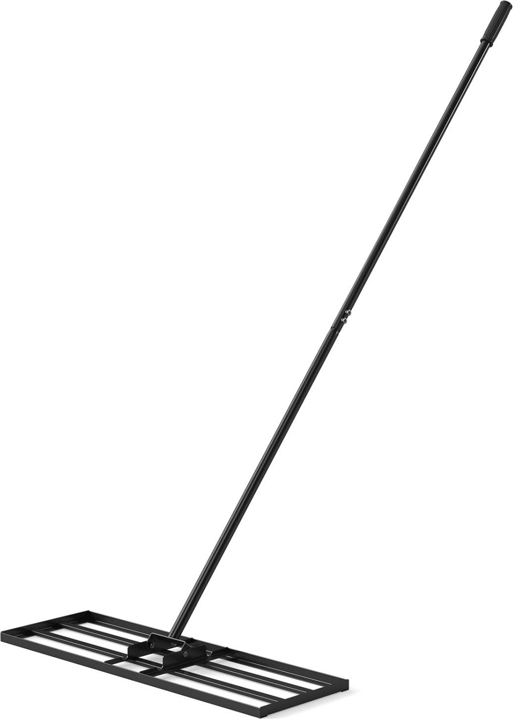 Garden rake SlickBlue 69 L Metal Handle PVC Garden Rake Lawn Leveling Tool