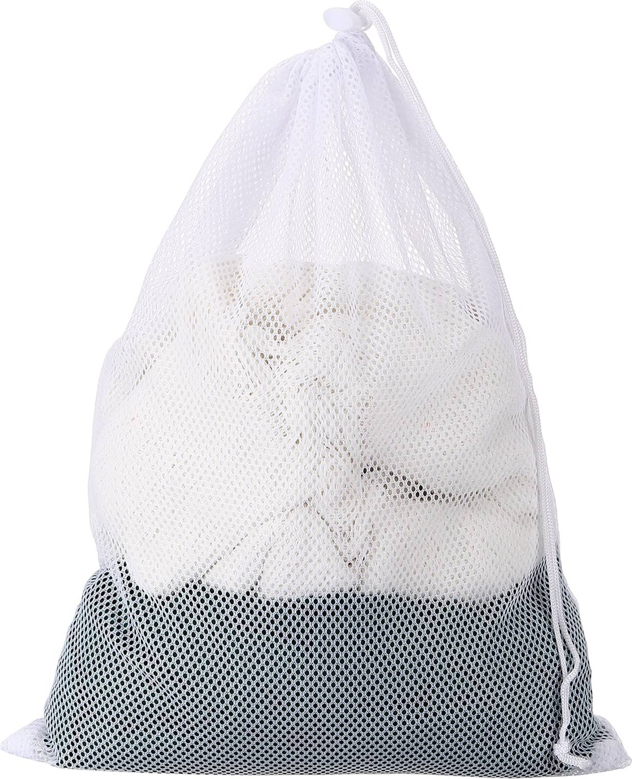 Laundry bags for delicates Unique Bargains Large Drawstring Net Laundry Bag for Washing Machine
