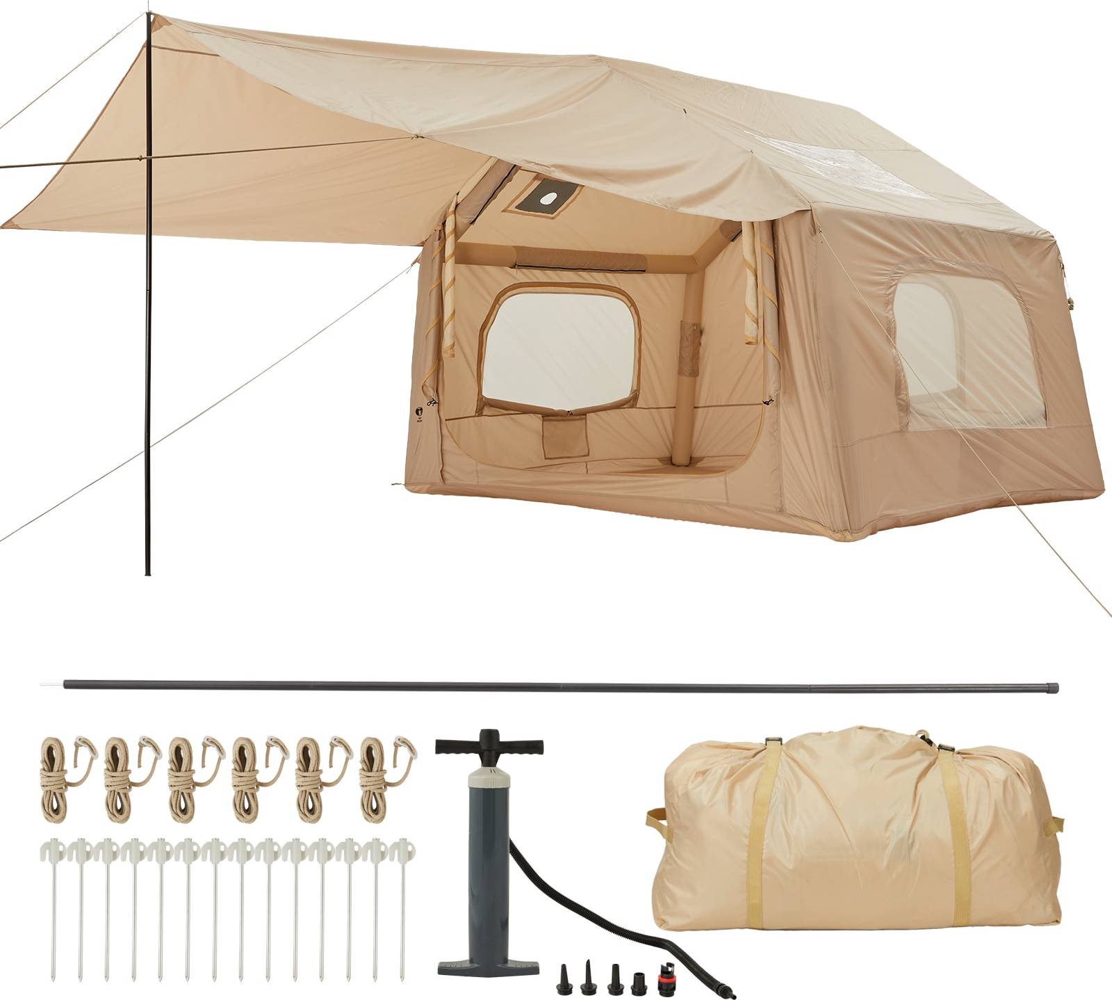 Inflatable tent IDEALHOUSE Quick Setup Inflatable Camping Tent