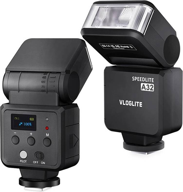 F32 Universal Camera Flash Light