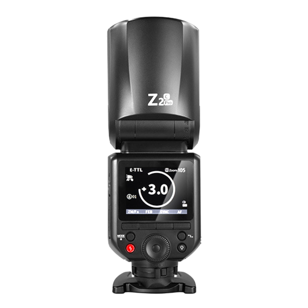 Z2 Pro 2.4G TTL Rundhoved Flash Speedlite