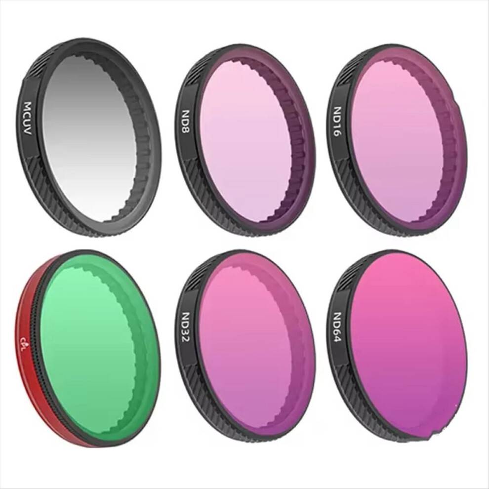 Action 5 Pro CPL HD Optical Glass Filters Set