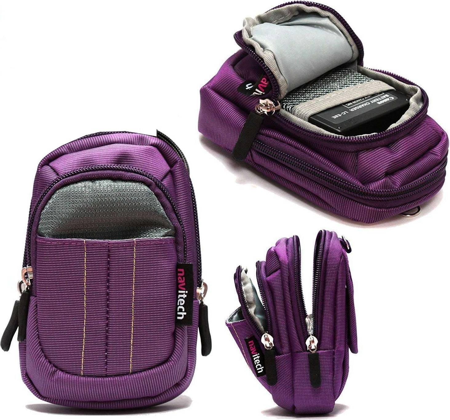 Navitech Purple Compact Camera Case