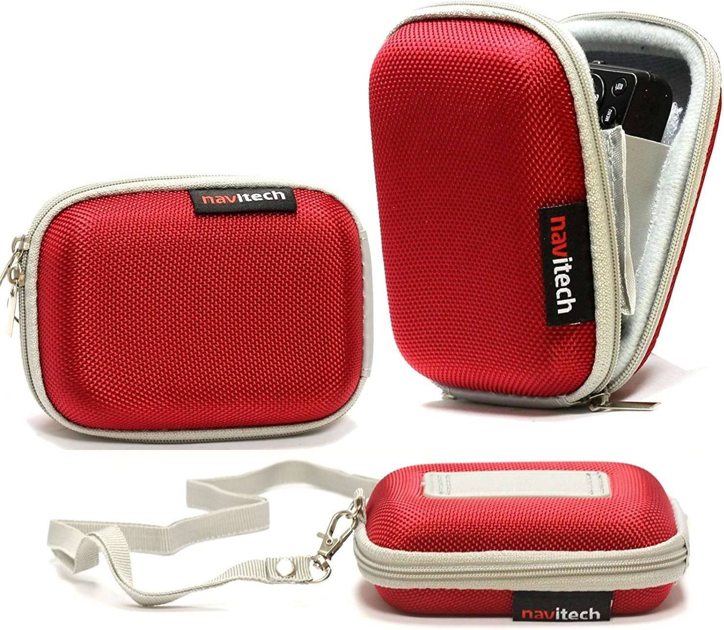 Navitech Red Shockproof Camera Case