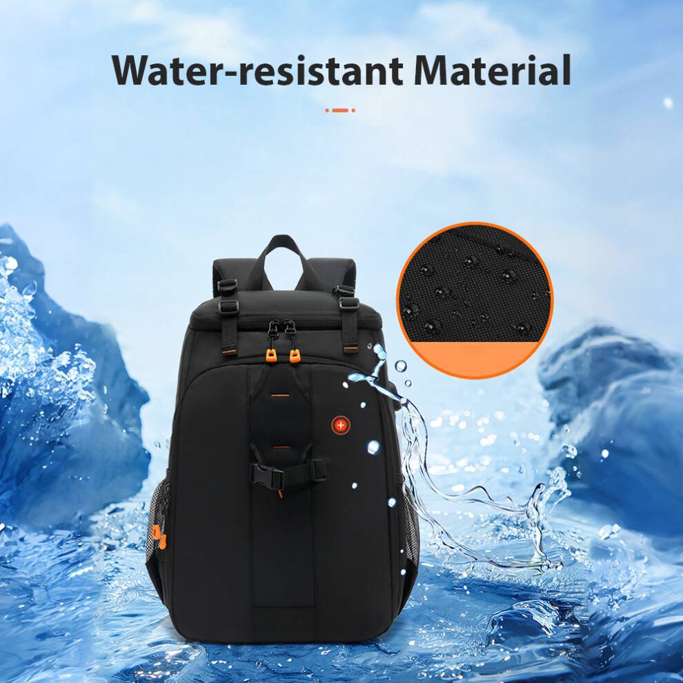 Water-Resistant Camera Backpack