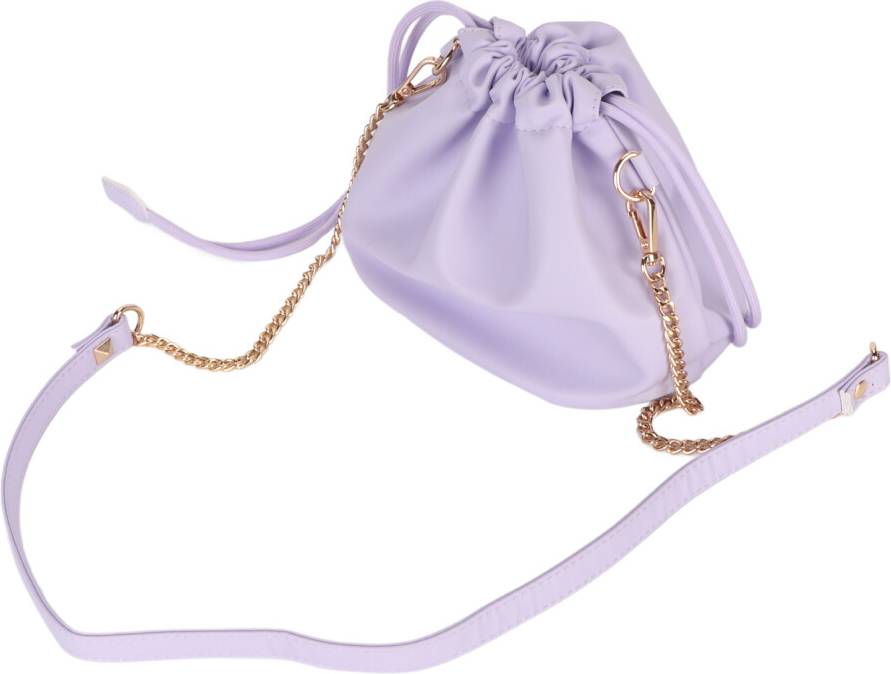 PU Leather Drawstring Camera Bag