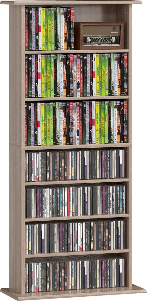 Homcom 360 CD 185 DVD Storage Unit