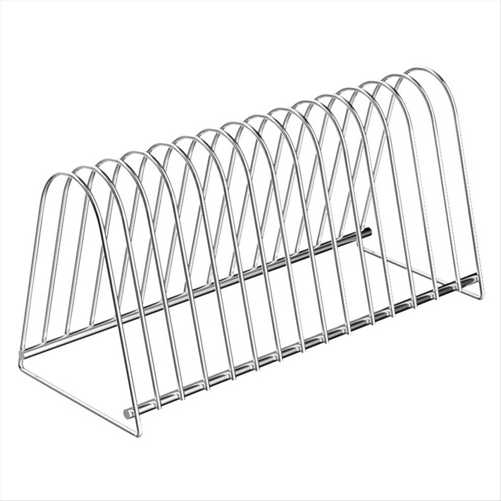 Saudism Vinyl Record Display Rack CD 15 Slots