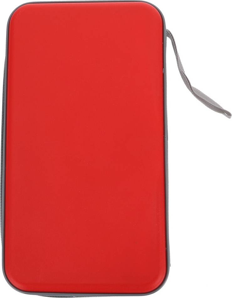 Cd storage CD Storage Bag Stand Red Polyester