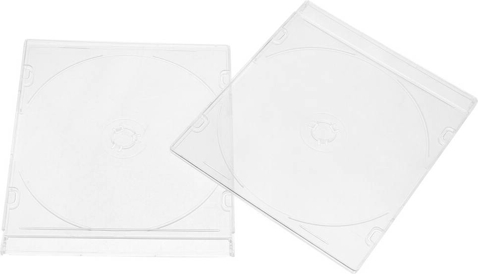 Ohphcall 10 Pcs Disc Protective Shell Standard DVD Case