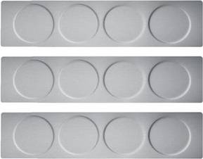 Magnetic Stainless Steel Spice Jars Rack