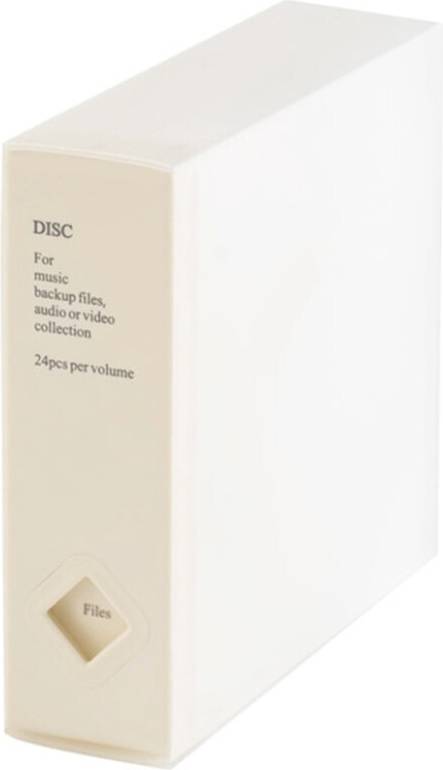 CD Storage Box Multifunctional Organizer 100-Disc