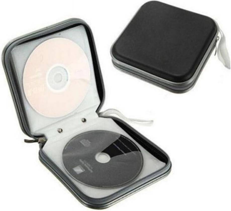 CD DVD Storage Case 40-Disc Capacity