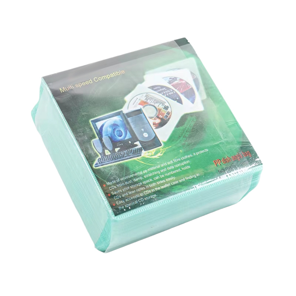 100 Pcs Dual-Sided CD DVD Collection Set