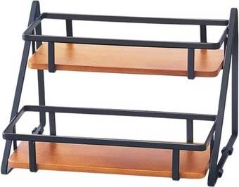 Sodial 2 Layer Spice Rack Organizer