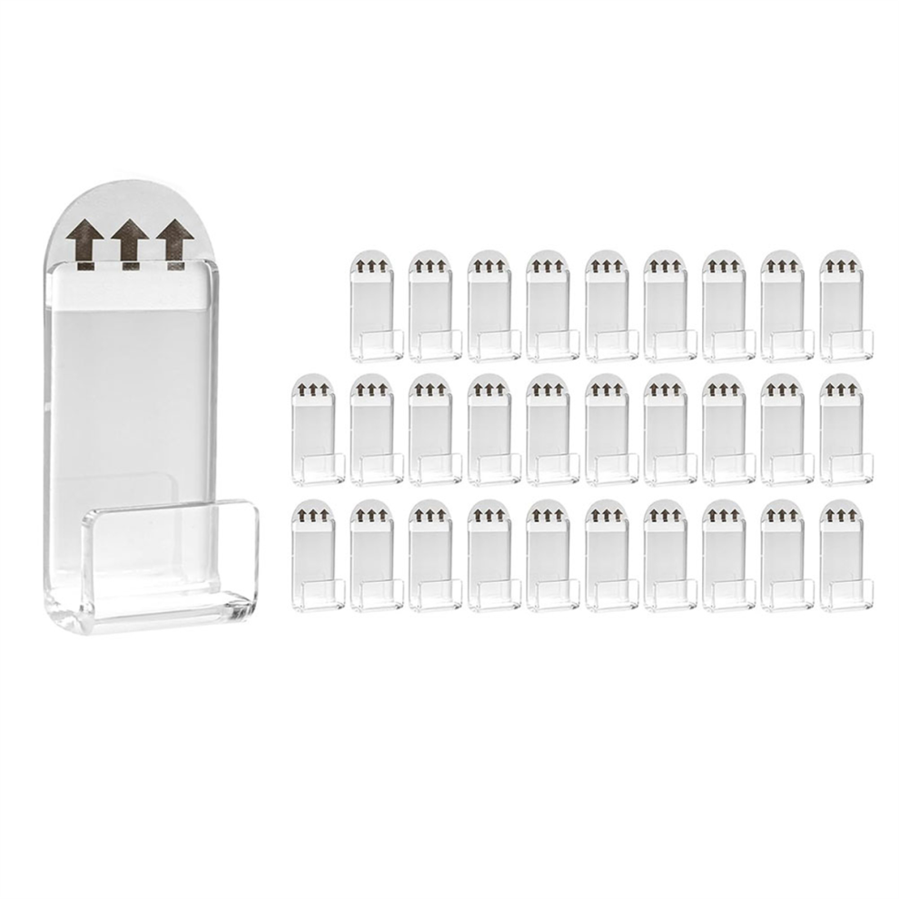 Saudism Acrylic Vinyl Record Hanging Rack 30pc