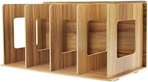 Wooden CD Album Rack Multifunctional Desktop Bookshelf