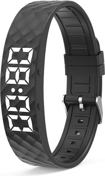 Exogio LED Digital Clock Band Running Pedometer