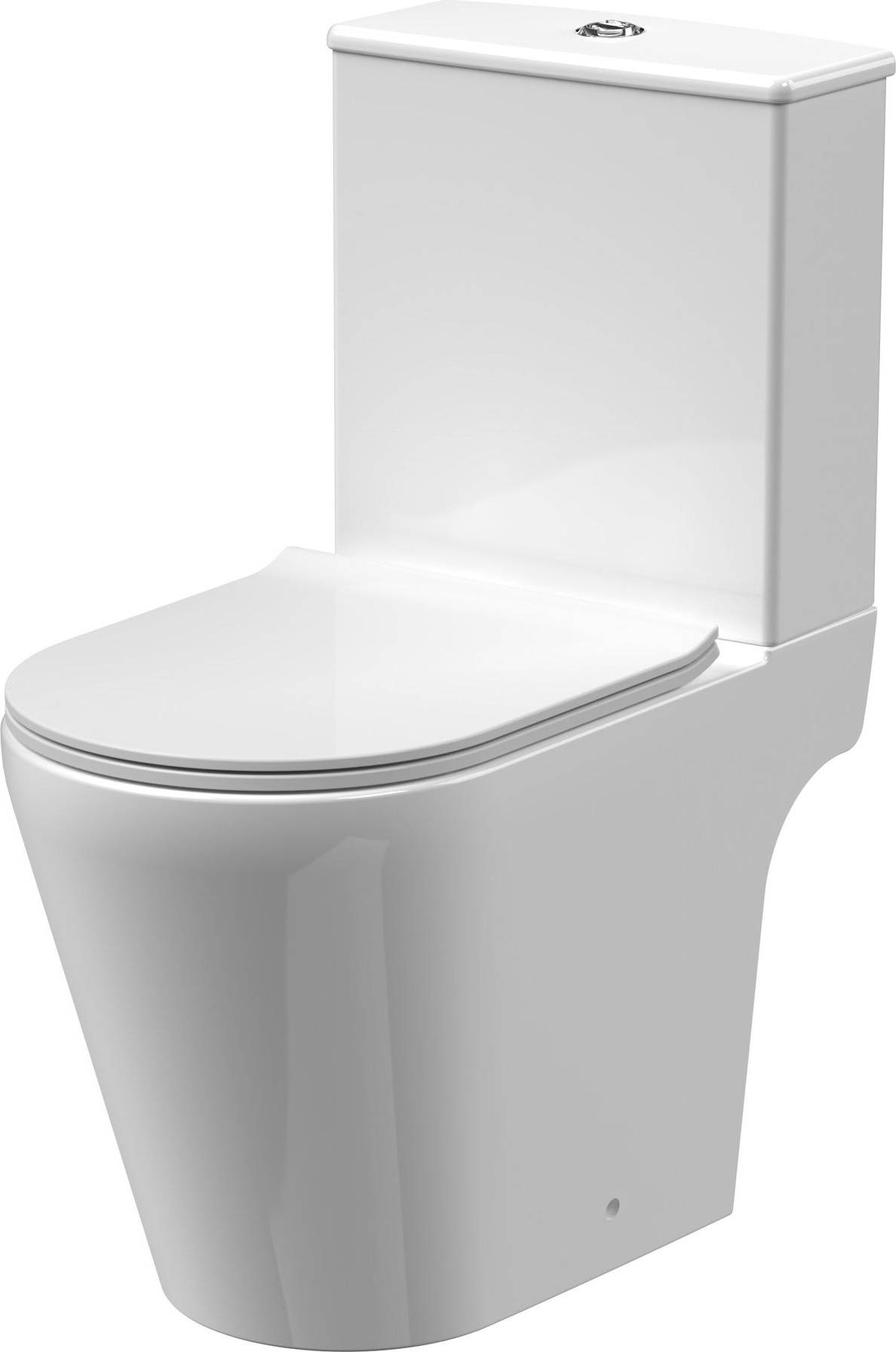 Balterley Quinn Rimless Close Coupled WC Pan