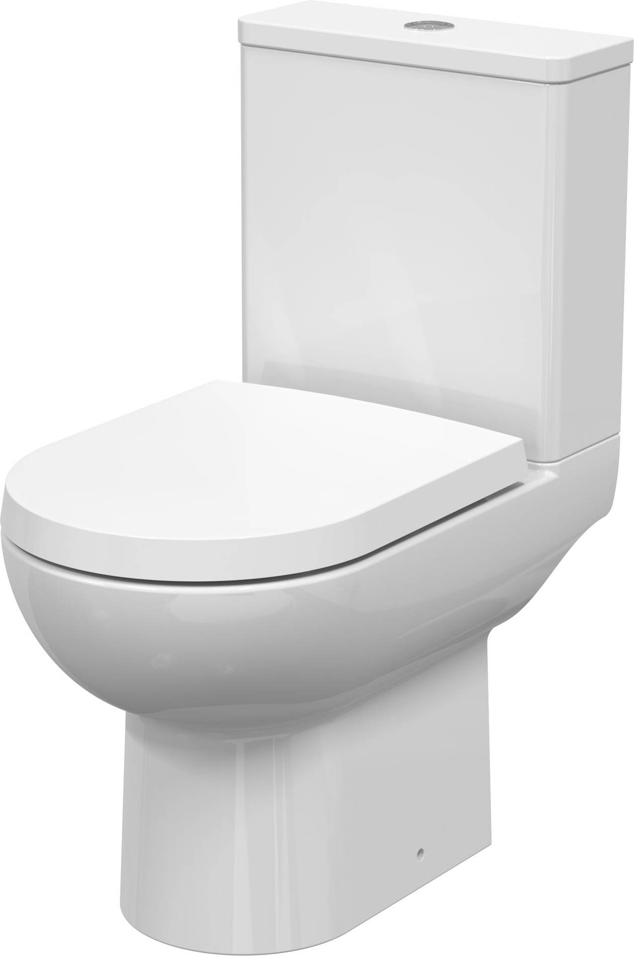 Nuie Isla Compact Rimless Toilet Pan