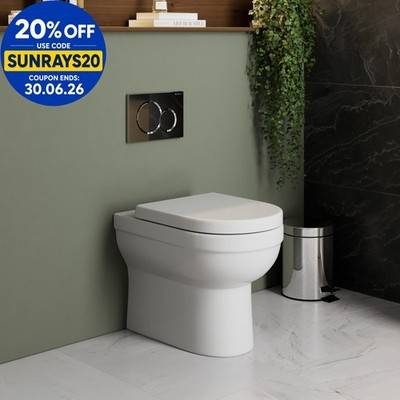 Avox Back To Wall Btw Rimless Toilet