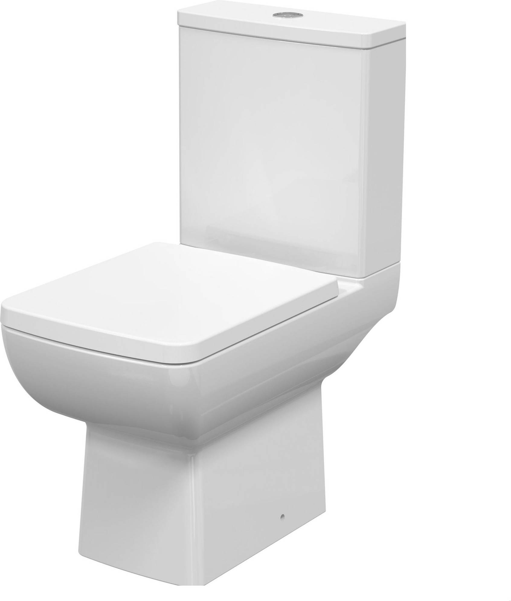 Balterley Grindon Contemporary Square Compact Rimless Toilet Pan Cistern