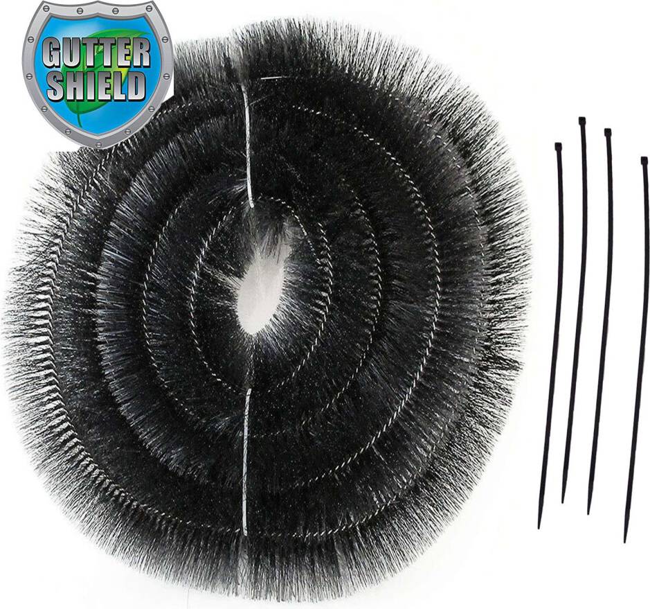 Gutter leaf guard Gutter Shield Leaf Guard Protection Set