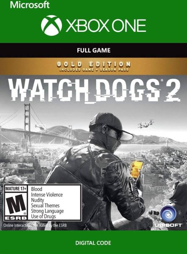 Watch Dogs 2 Gold Edition Xbox One